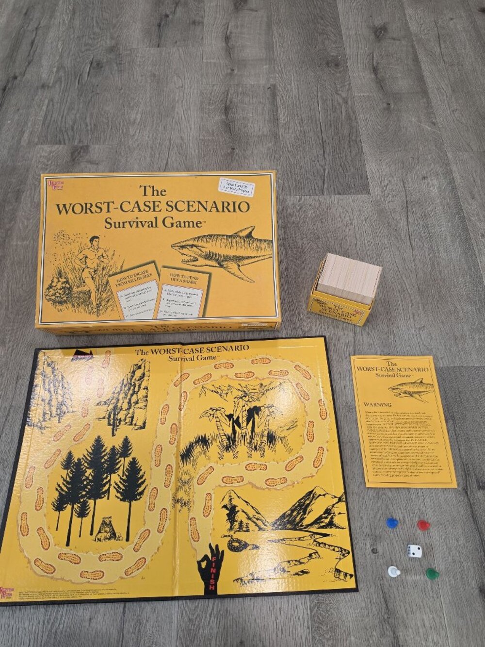 The Worst-Case Scenario Survival Game Board Game By University Games